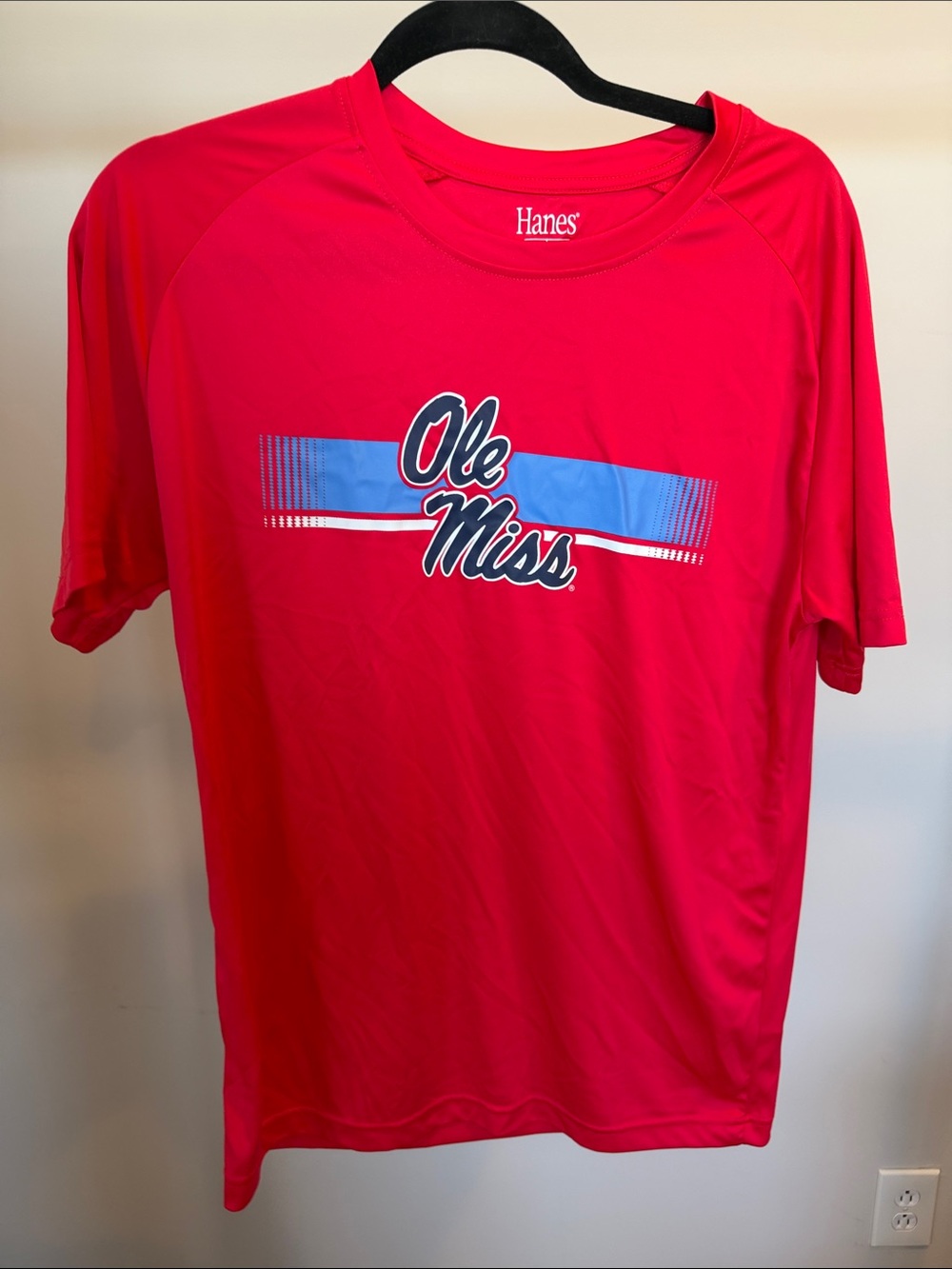 Hanes Red Ole Miss Graphic Performance Tee